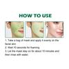 EELHOE  Avocado Foam Mask Oil Control Deep Cleansing Pore Tightening Brightening Foam Mask