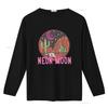 Neon Moon 90s Cactus Desert Country Western Cowboy Cowgirl T Shirt vintage Washed Versatile Stretched streetwear graphic Soft