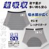 Incontinence Ammonia Super Incontinence Care Mesh Boxer Briefs with Pure Oasis Absorbent 500cc 2 Men's Briefs, Deodorizing, High-Volume, Absorbent,