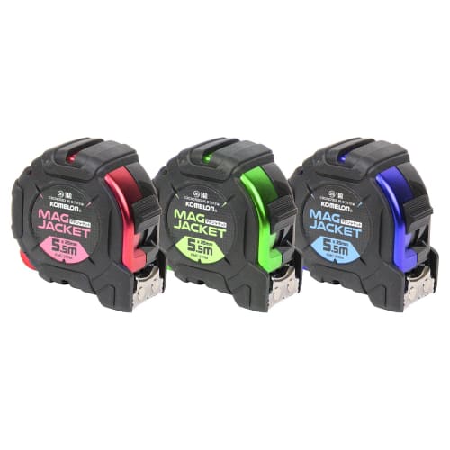 Komelon Mag Jacket 2555 Metal KMC-31RM Red, Blue, and Lime Assortment (Colors Cannot Be Specified)