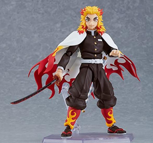 figma Demon Slayer: Kimetsu no Yaiba Rengoku Kyojuro non-scale plastic pre-painted movable figure