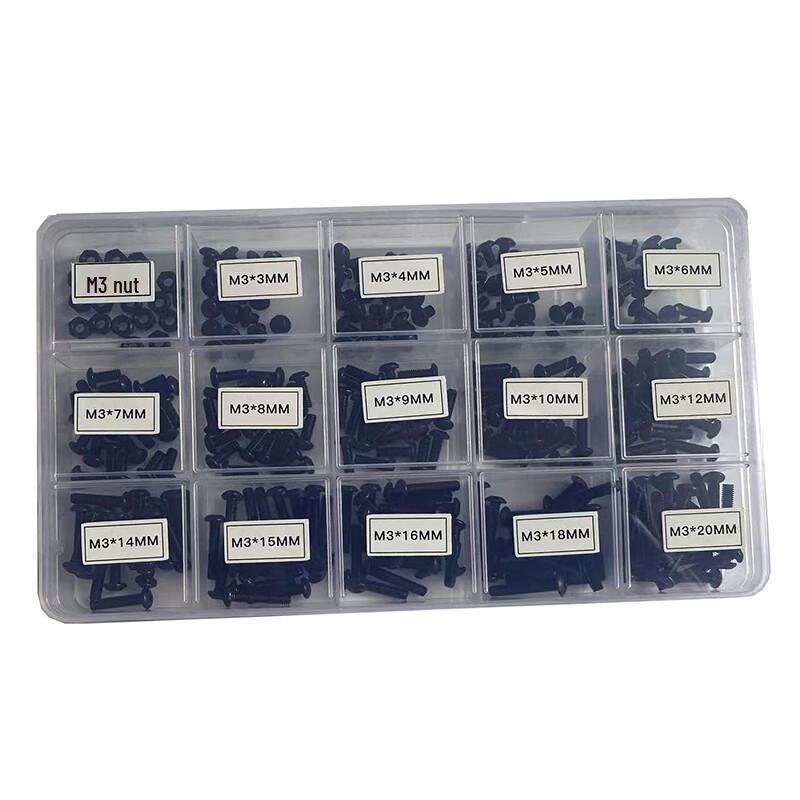 

Набор шестигранных винтов с круглой головкой M2 M3 Jingmingda для полетных контроллеров F4 F7