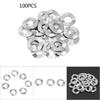 M10 20pcs Stainless Steel Wave Washer Gasket Spring Washers Lock Tools