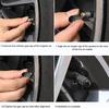 Tire Valve Caps Has a Sealing Ring Tire Valve Stem Caps for BikeBicycle Car Motorbike 16pcs Black