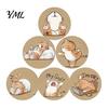 Tableware Accessories Wooden Cat Coasters, Decorative Heat Resistant Table Mats, Non-slip Cup Mats Insulation Coasters for Hot Drinks And Desk