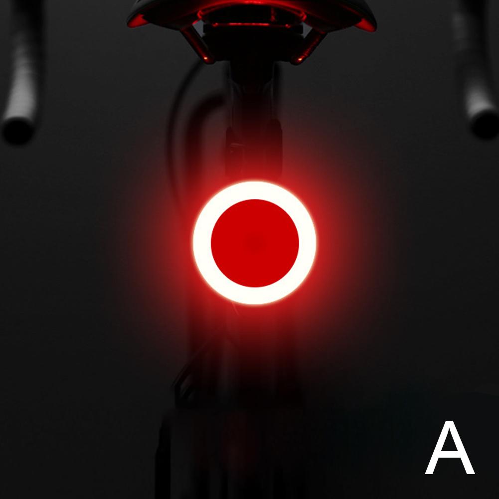 Fahrrad Rücklicht Fahrradlampe Mehrere Beleuchtungsmodi USB Wiederaufladbar LED Blinker Rücklichter MTB Sattelstütze Fahrradzubehör
