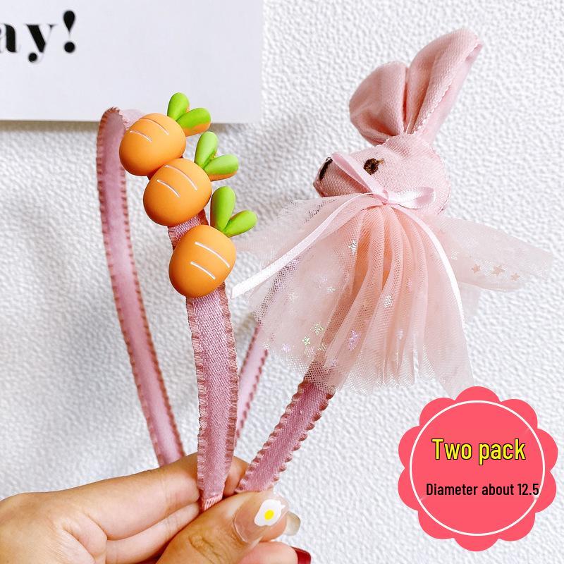 Cute Korean Princess Hair Clips & Headbands for Girls - Fresh Bangs, Secure Fit