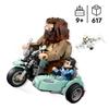 LEGO Harry Potter 76443 La balade en moto de Hagrid et Harry - Jeu de construction 9 ans