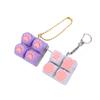 [LA]1Pc Portable Keyboard Clicker Fidget Keychain Set Buttons For Sensory Stress Relief Ideal For Office Travel Toy Bag Pandent