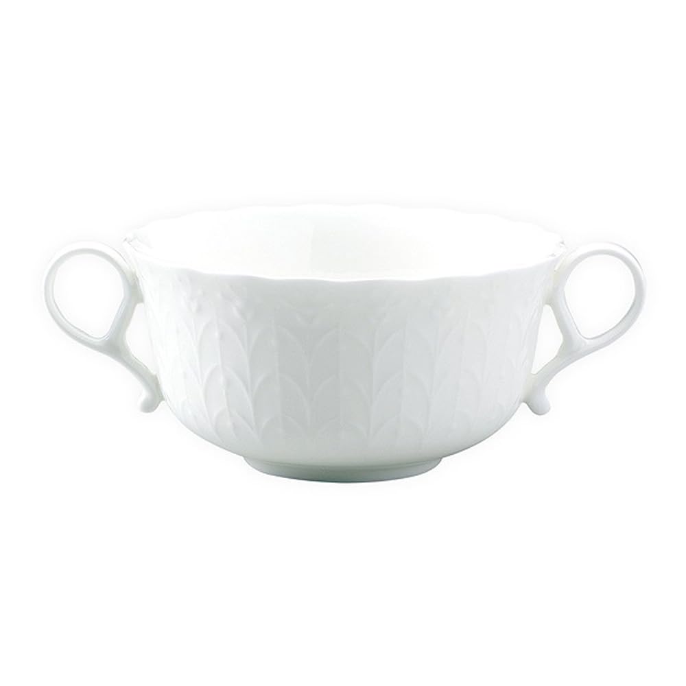 

NARUMI Silky White Soup Cup, 290cc, Microwave and Dishwasher Safe, 9968-2297P