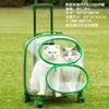 Transparent Space Capsule Pet Outing Bag - Portable Cat and Dog Backpack, Large-capacity Travel Pet Suitcase