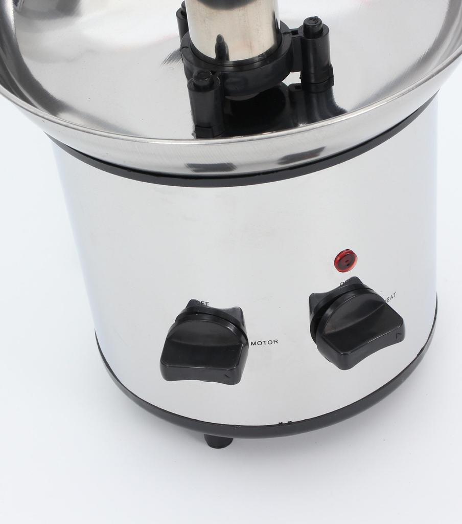 Vierstöckiger Schokoladenbrunnen-Schmelzturm