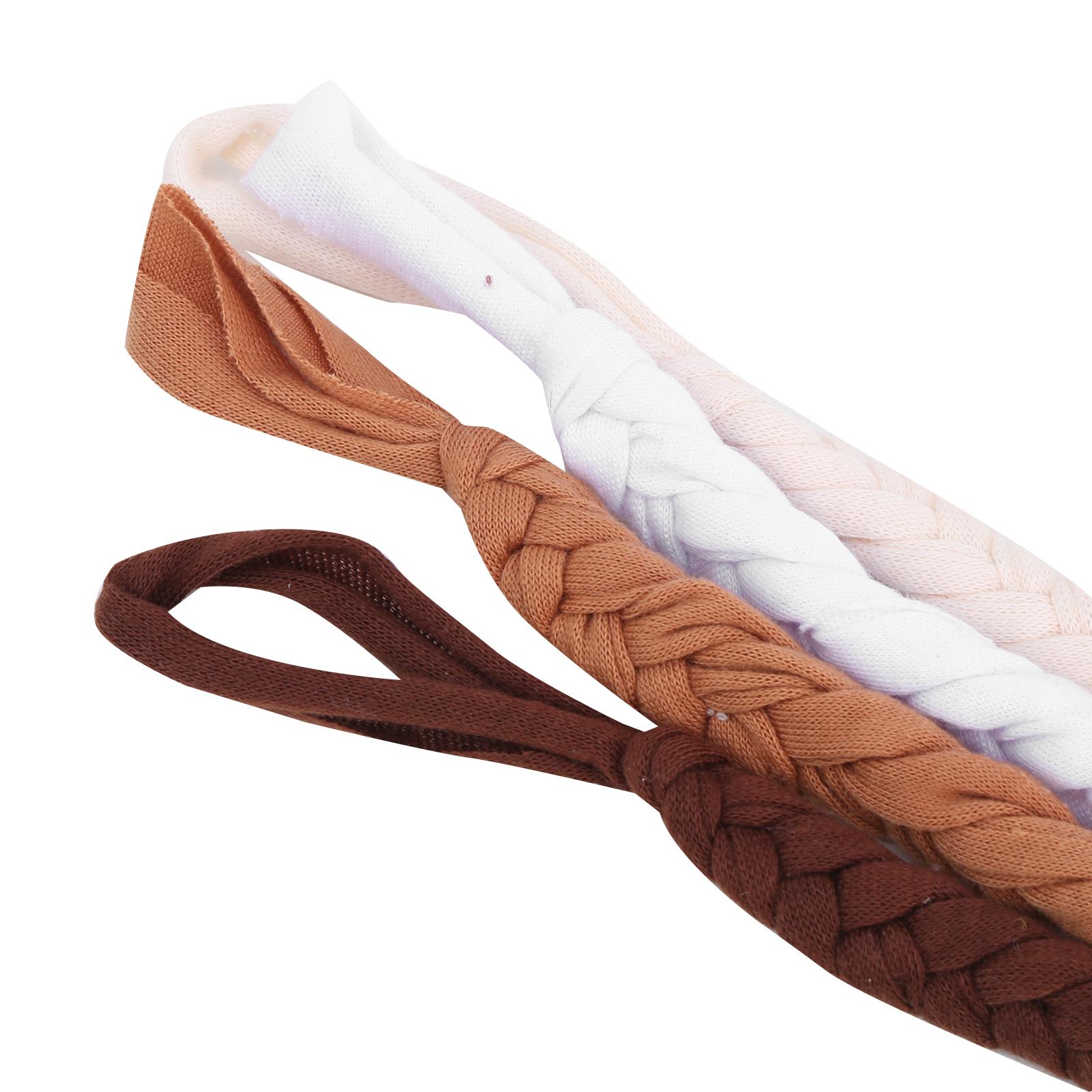 4pcs Baby Knitted Pacifier Clip Portable Infant Pacifier Chain Holders Accessory