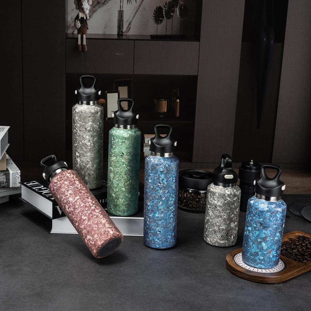 Boundless Voyage Titanium Water Vacuum 380ml for Everyday Outdoor and Camping Ti3257D Bottle, Insulated, Capacity, Lightweight, Durable, Rust-Proof,