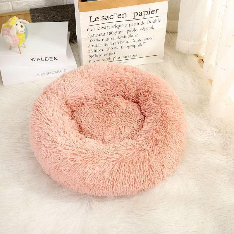 Universal Cat Nest for All Seasons: Warm, Cozy Sleeping Bed for Cats & Dogs