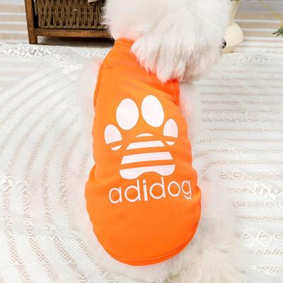 Welpen-Ärmelloses Shirt Atmungsaktives Hundetanktop Kühl Weich Dünne Hundeweste Hundesportweste Polyester Haustier Basketballweste Sommer