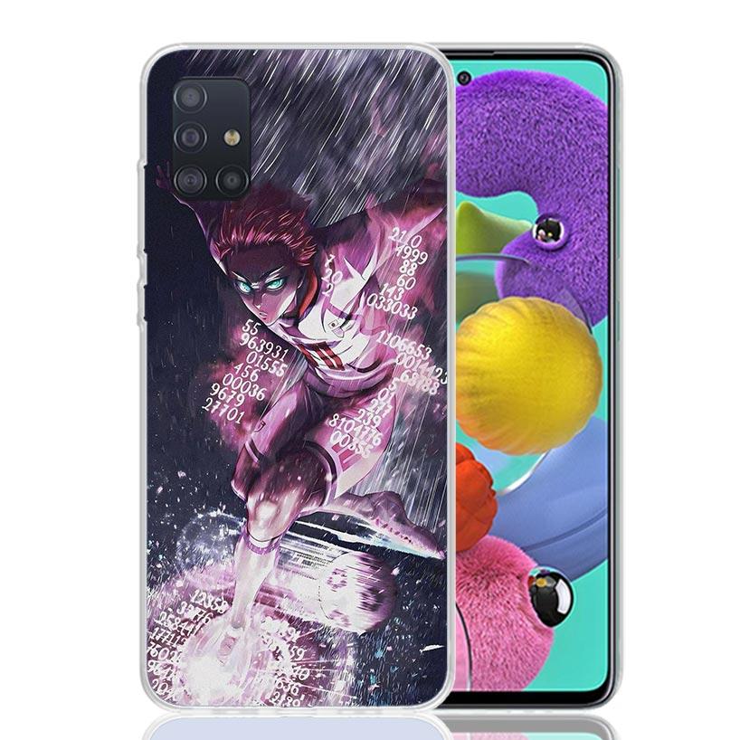 Blue Lock Shidou Ryusei Phone Case For Samsung Galaxy A52 A32 A22 A12 A02S A50S A30S A51 A31 AA71 Note 20 Ultra 10 S10 Plus Gala