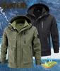 Inkpoo Winter Hiking Jacket and and and Mountain Outdoor and Winter Size M Men's Coat, Windproof, Water-Repellent, Fleece-Lined Pants, Windbreaker,