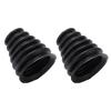 2 STÜCKE Gummi Bohrer Staubabdeckung Elektrohammer Flexibler Staubfänger Staubdichte Vorrichtung Schwarz