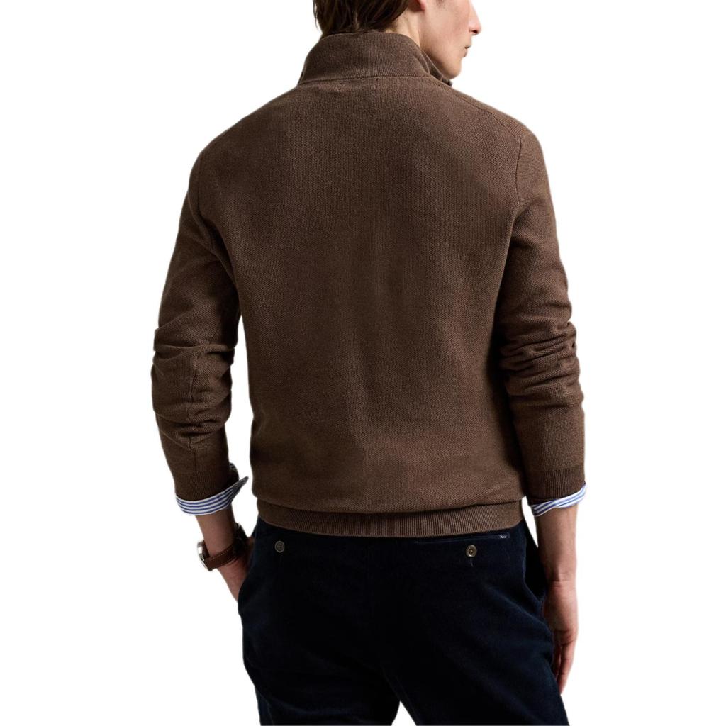 Polo Ralph Lauren Maglia a Maniche Lunghe con Zip Polo Uomo top 710932304-527