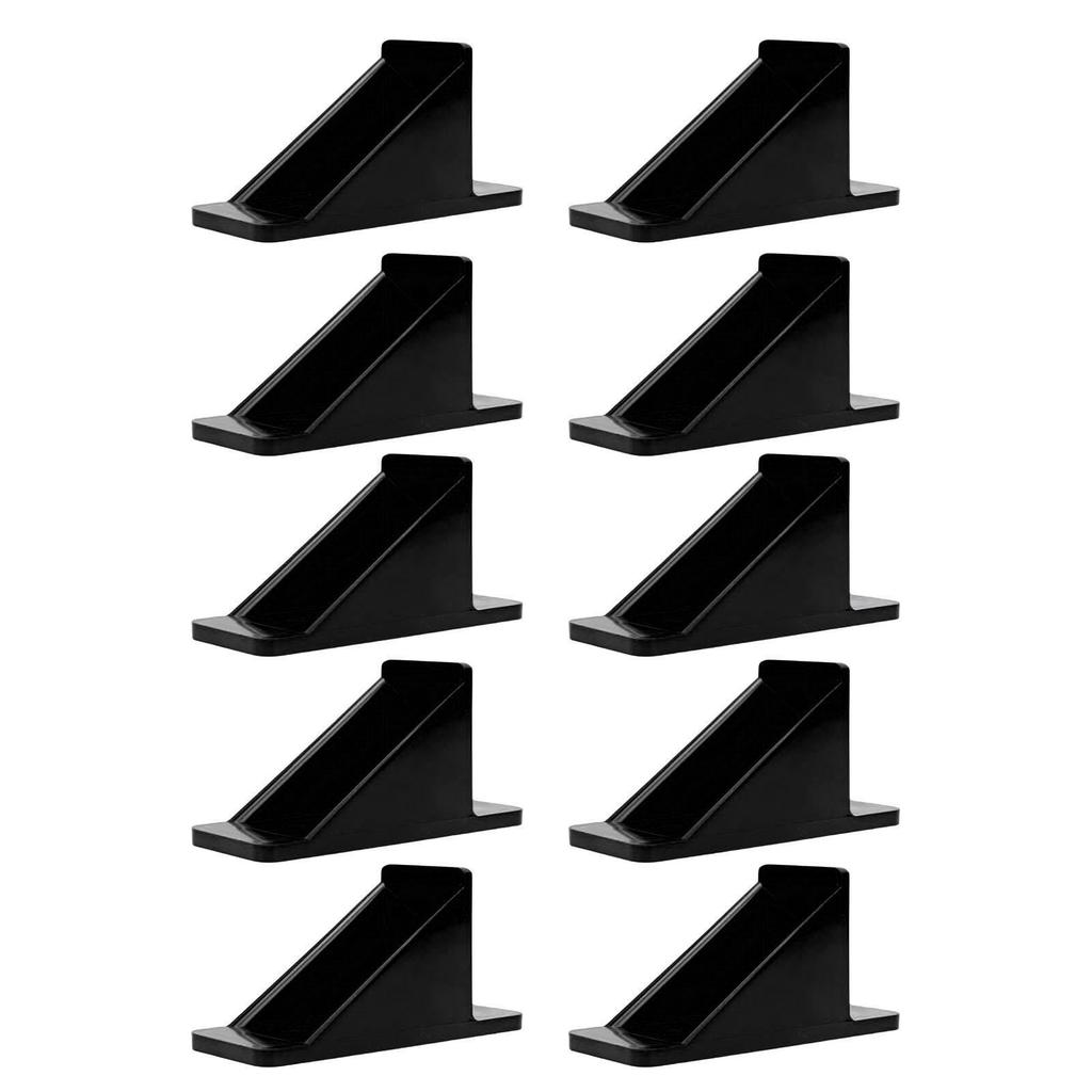 10 Pack Metal Roofs Snow Guards with Sealing Washers Screws Roof Snow Stops for RV Trailer
