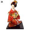 Japanese Geisha Doll Asian Handmade Crafts Kimono Doll Home Table Decor Miniature Figurines Sculpture Collection Gift Creative