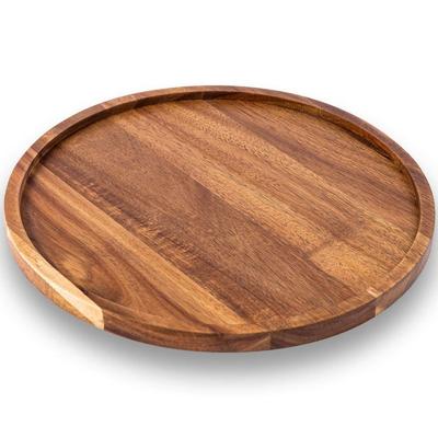 Runde Essteller Holz Holzplatte Dekorative Schale Lebensmittel Brotbackform