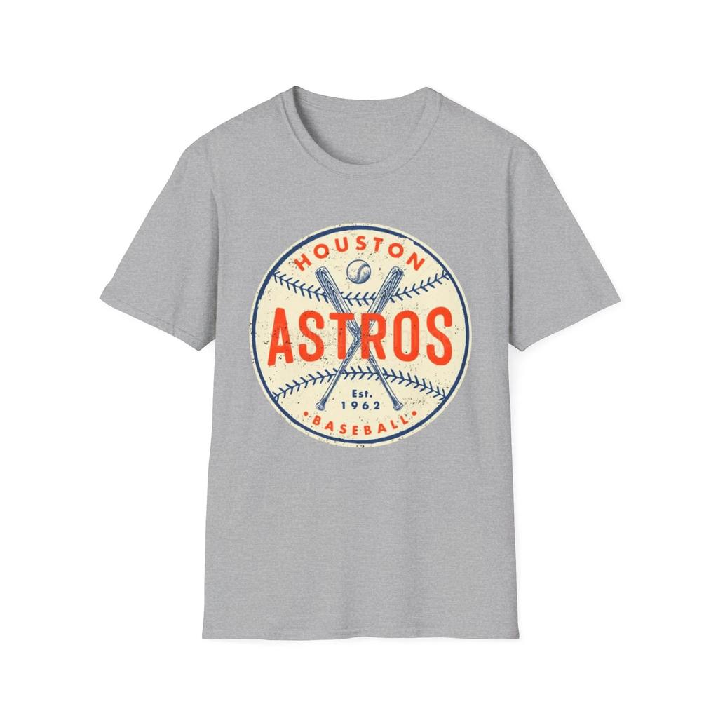 Maglietta Astros Stile Vintage