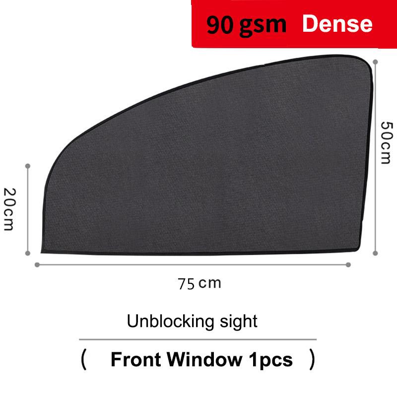 Magnetic Car Sun Shade UV Protection Curtain Sunshade Side Window Mesh Anti-direct Sun Visor Summer Protection Film Accessories