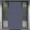 Winter Cotton Household Insulation, Heat Insulation, Windproof Door Curtain Solid Color Thickened Windproof, Cold Proof