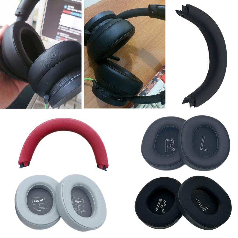 Cuscino Morbido e Traspirante per Archetto/Pad Auricolari per Cuffie da Gioco XSX/XSS/XB1 Riduzione del Rumore Installazione Rapida