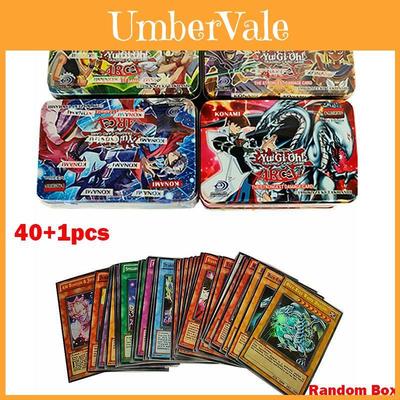 Exquisite 41pcs Iron Box Yugioh Game Cards For Kids And Collectors