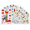 612Sheets New Zootopia Make A Face Puzzle Stickers Cute Animals Cartoon Decal Notebook Phone Guitar Skateboard Classic Kid Toys