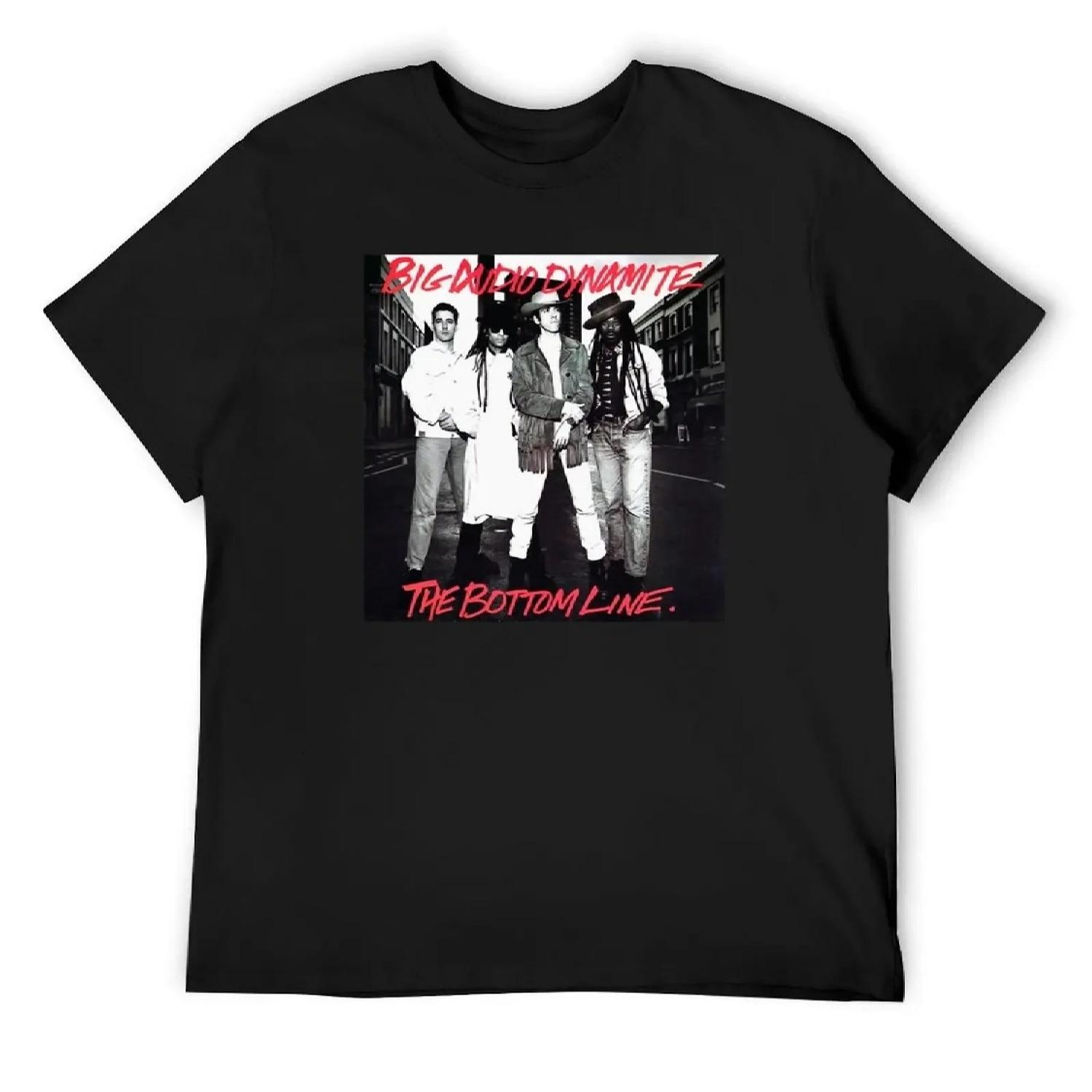 

Big Audio For Men And Women T-Shirt T-shirts man kawaii clothes for a boy heavyweights cotton t shirt men S чёрный