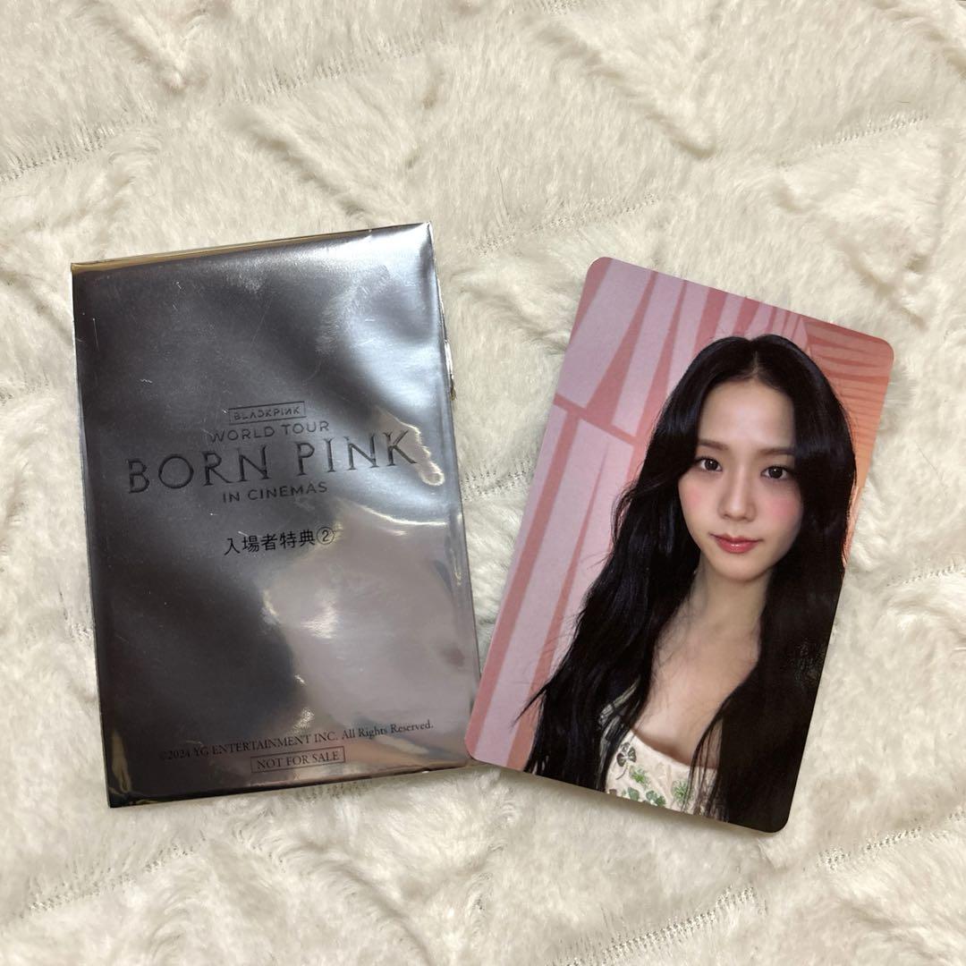 

[USED] BLACKPINK Movie Jisoo Admission Bonus 2 Trading Cards Japan Exclusive Mubichike