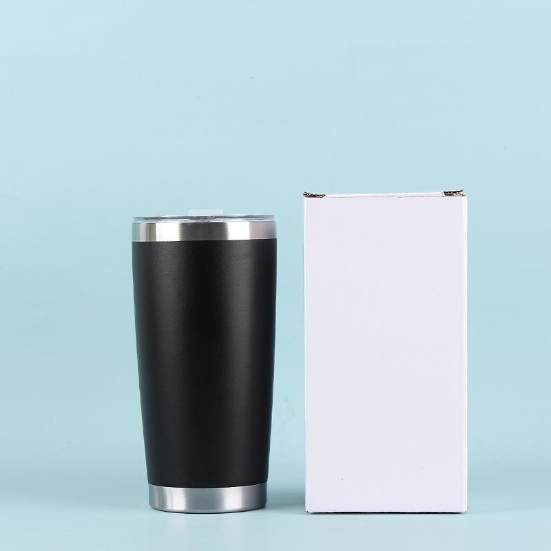 Font Back LOGO Text  Cute Thermos Bottle Tumbler 20OZ Car Mug Beer Wine Milk Water Thermal Cup Portable Sport Water Bottle Gift
