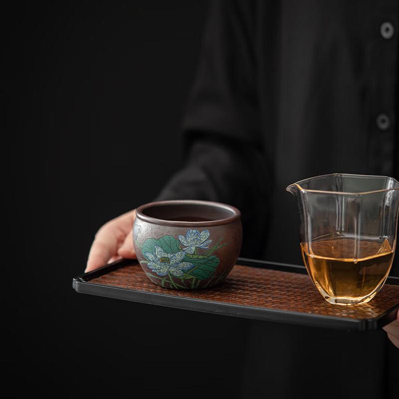 Yixing Zisha Duan Ni Summer Lotus Teacup