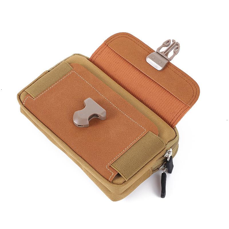 Canvas Waist Pocket Male Outdoor Fanny Bum Bag Purse Business Mobile Phone Pouch Running Pouch Travel Camping Bags