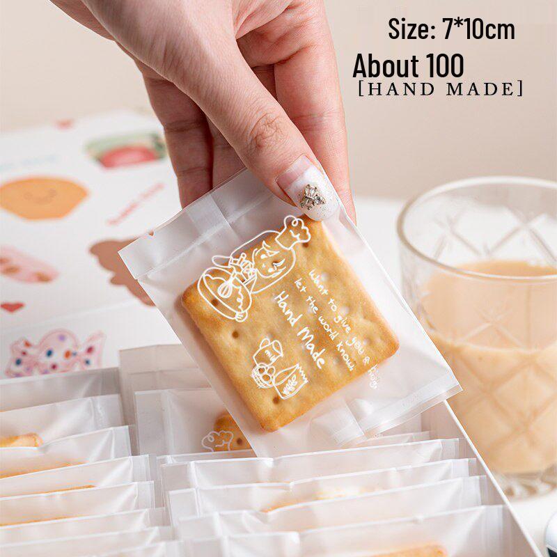 Clear PET Snowflake Biscuit & Nougat Box
