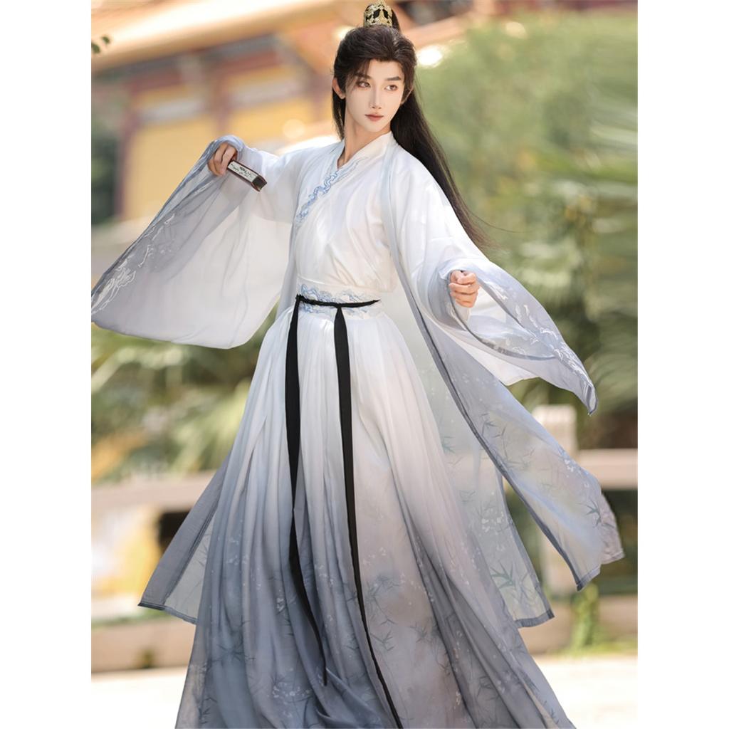 Chinese Song Dynasty Hanfu Provides Male Performance Stage Costumes And Knight Sets