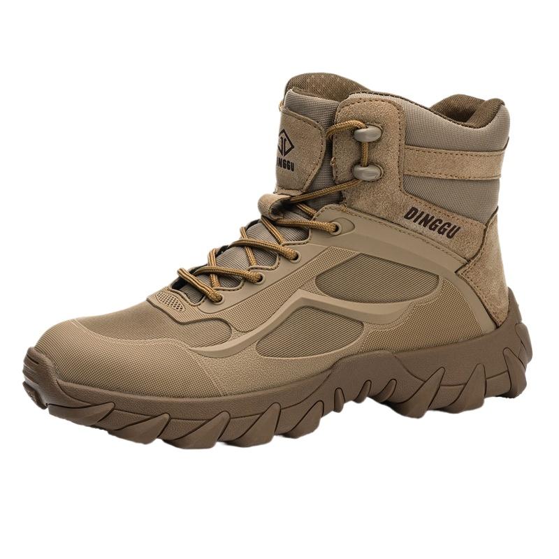 Steel Toe Work Boots for Men Anti Smash Anti Puncture Construction Site Safety Shoes Male Anti-Slip Industrial Protective Shoes