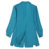 Women's Solid Long Blazers Thin Spring Summer Temperament Premium Elegant Casual Fashion Office Lady Formal Cardigan