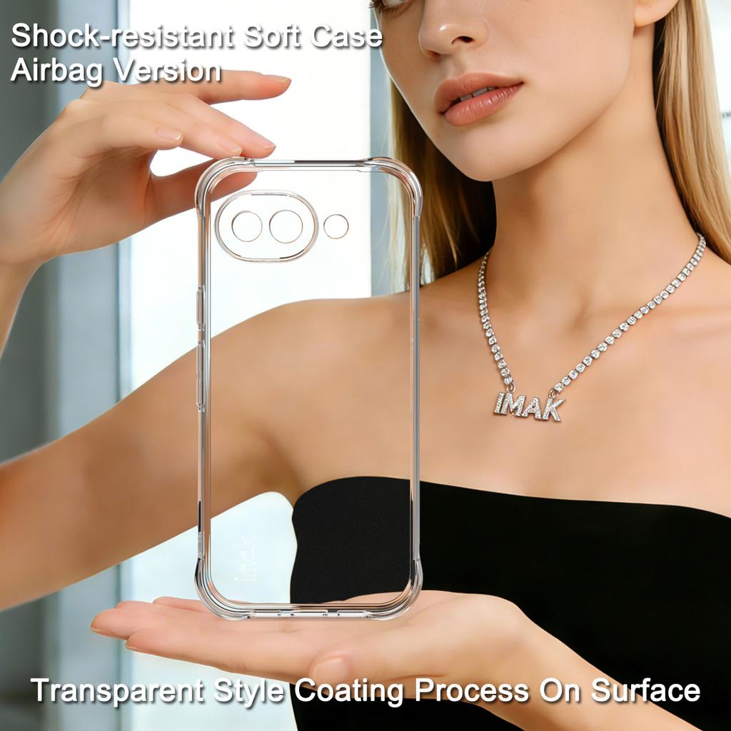 For Google Pixel 10a Phone Case IMAK Shock-resistant Soft Case