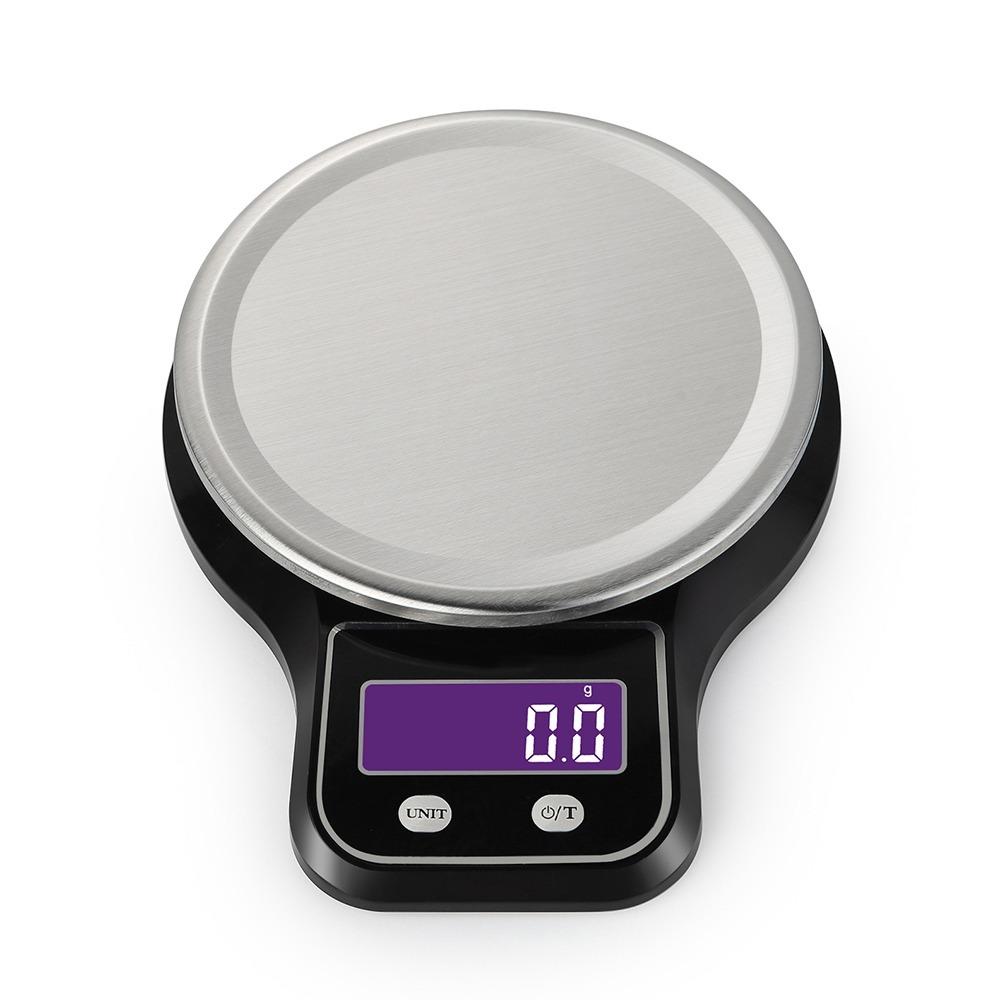 LCD Display Kitchen Scale Stainless Steel ABS Digital Scale Practical Food Scale  Baking Cooking
