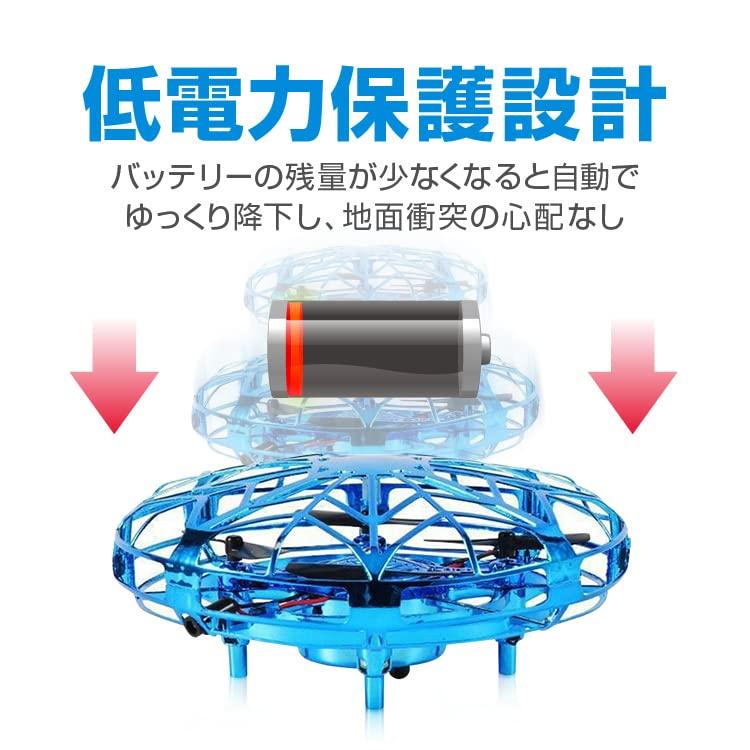 Easy Gesture USB for Indoor No Controller Full Protection for Automatic Obstacle and a New Sensation of Flying Ball FMTFLUFO518 Control! UFO-shaped
