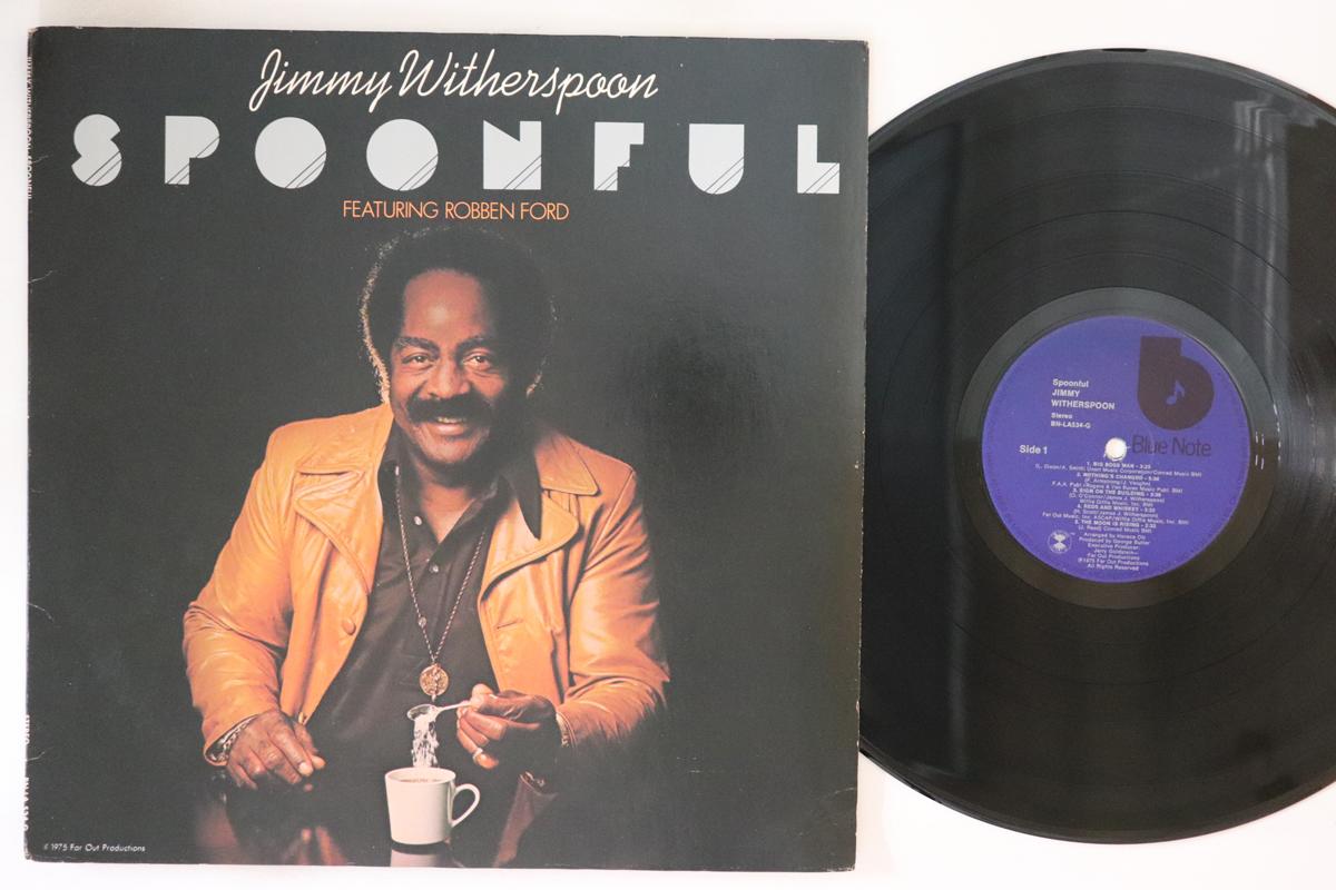 

LP Record JIMMY WITHERSPOON - Spoonful BNLA534G BLUE NOTE 1975 US Soul/Funk Used