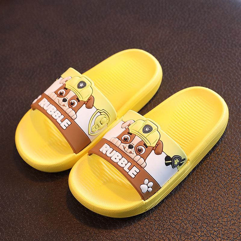 Pantuflas Antideslizantes de Interior y Sandalias de Baño para Niños Pequeños de Paw Patrol