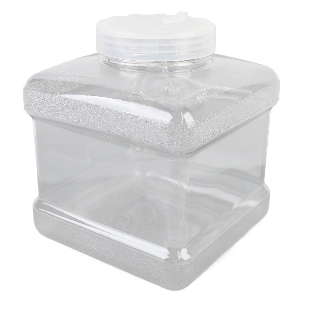 Distiller Water Container PP Outdoor Portable Water Bottle for Home Dental Beauty 5L White