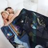 eminence in shadow anime Throw Blanket Softest Plaid Beautifuls Blankets For Sofas Blankets