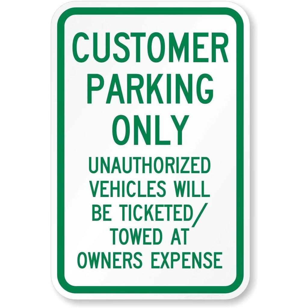 Vintage No Parking Anytime Metal Tin Signs Posters Plaque Iron Painting Decoration for Garage Outdoors Home Club Bar Wall Decor